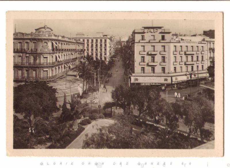 002  SERIE ORAN  44 HOTEL CONTINENTAL ET BD MARCEAU.JPG